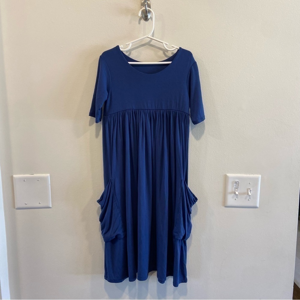 Remie Girl Navy Day Dress In Size 8